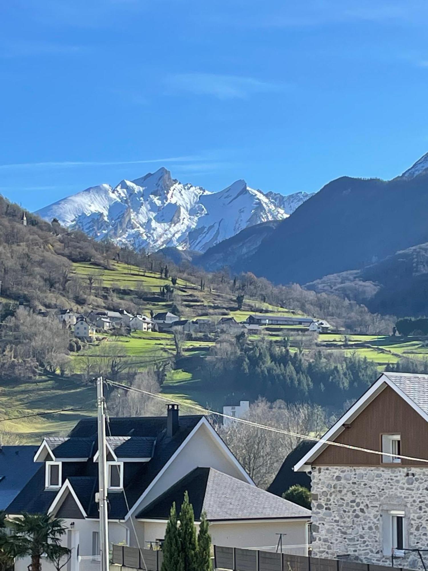Appartement Cocoon Avec Jardin Et Vue Montagne Laruns Exterior foto